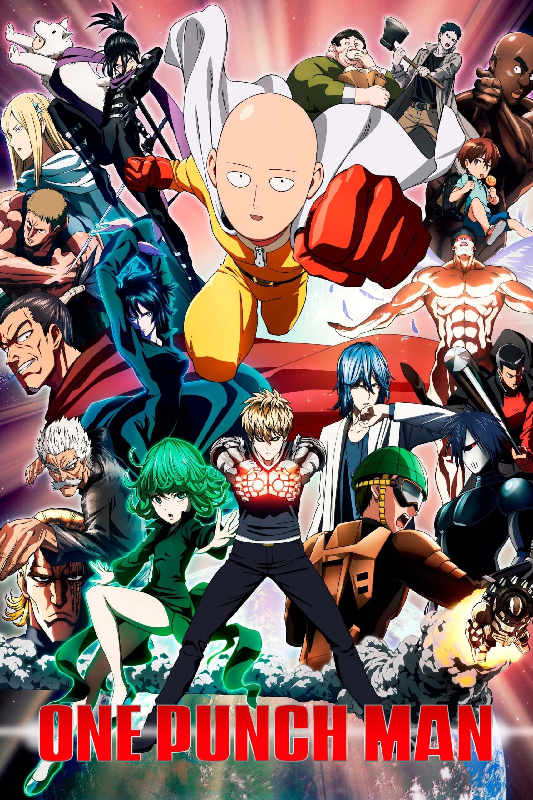 Download One Punch Man (Season 1) Multi Audio {Hindi-English-Japanese} BluRay 480p [90MB] || 720p [160MB] || 1080p [510MB]
