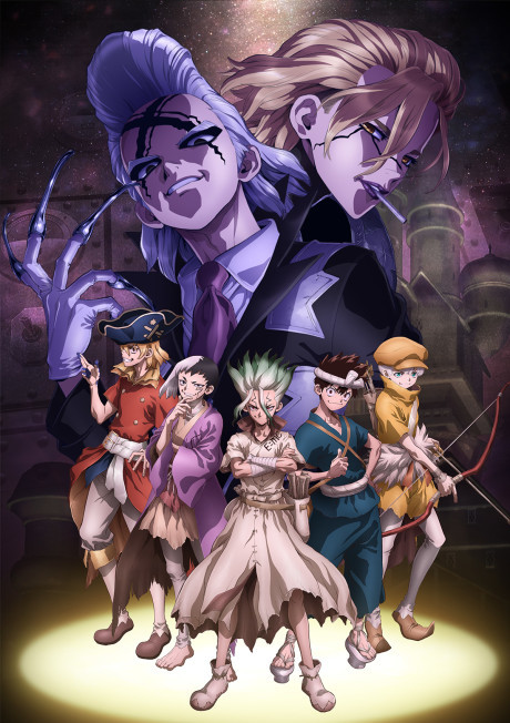 Download Dr. STONE (2025) (Season 1-4) Multi Audio {Hindi-English-Japanese} WEB-DL || 720p || 1080p || x264 || 10bit Esubs