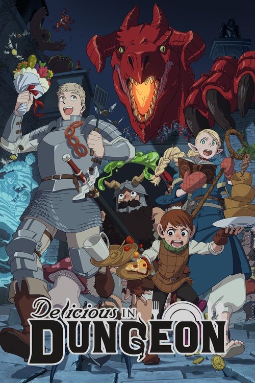 Download Delicious in Dungeon (2024) (Season 1) Multi Audio {Hindi-English-Japanese} WEB-DL || 720p || 1080p || x264 || 10bit Esubs